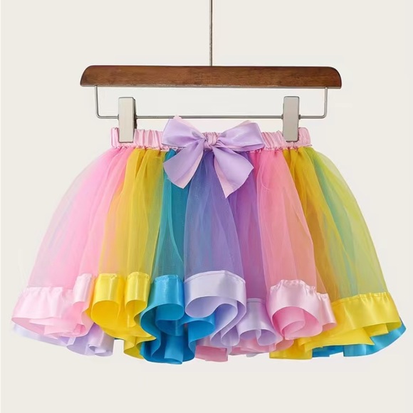 CC and Me Boutique Other - New Princess Rainbow Sz 2-3Y Tutu Skirt